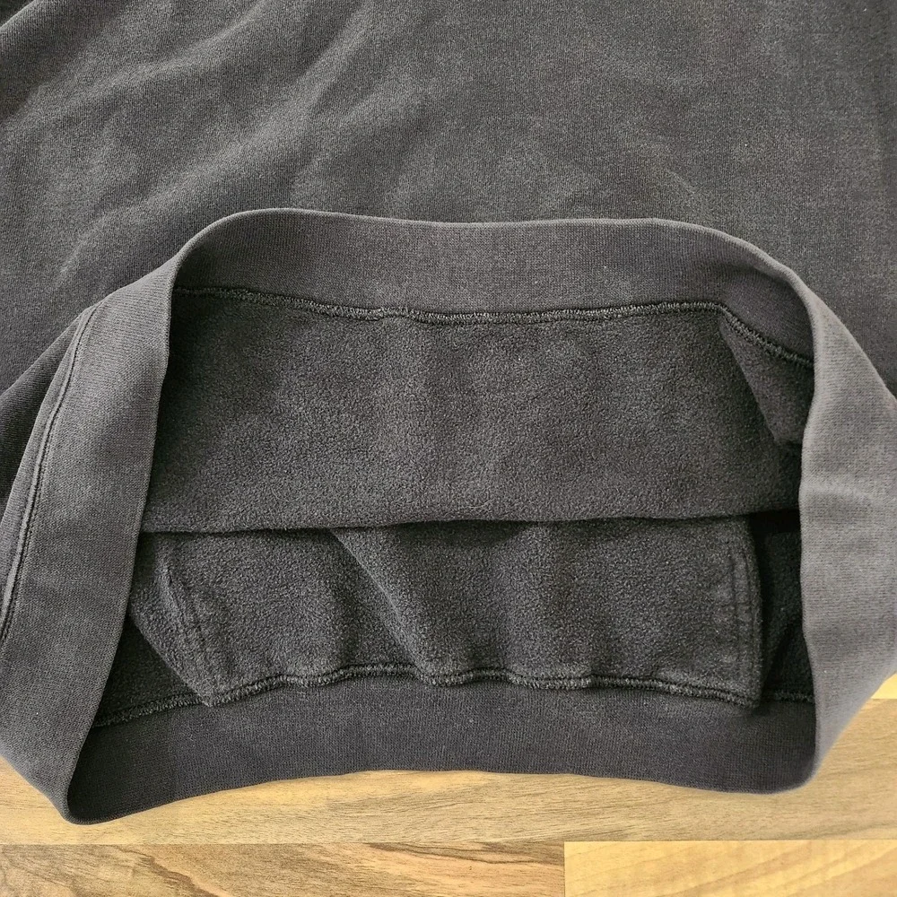 VTG 90s White Tag Nike Hoodie Big Logo Black Size XL
